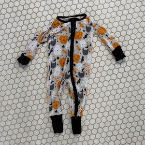 Little Sleepies Halloween Zippy (0-3 months)